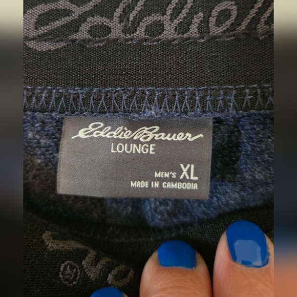 Eddie Bauer | Navy Lounge Pants Size XL - Picture 6 of 7